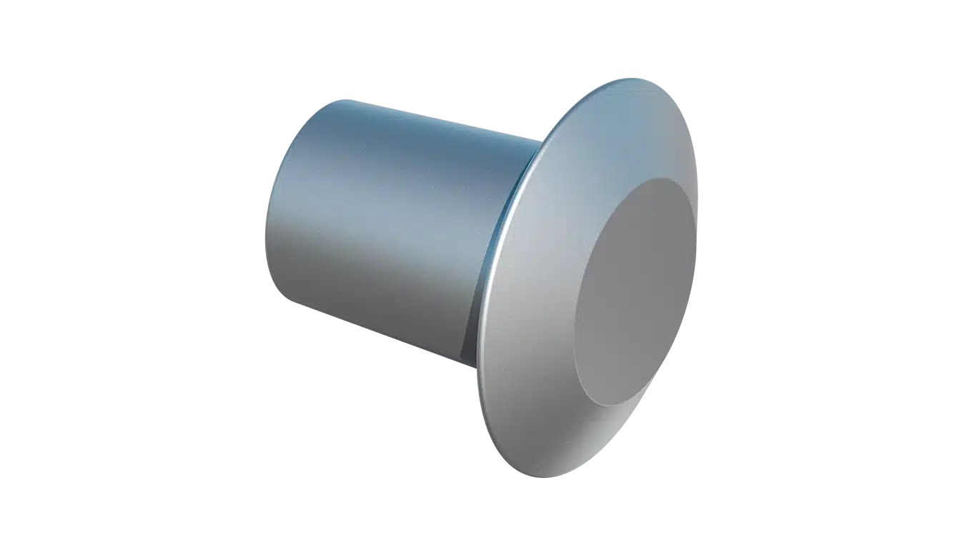 Boss part in aluminum or stainless steel for hydrogen high pressure system