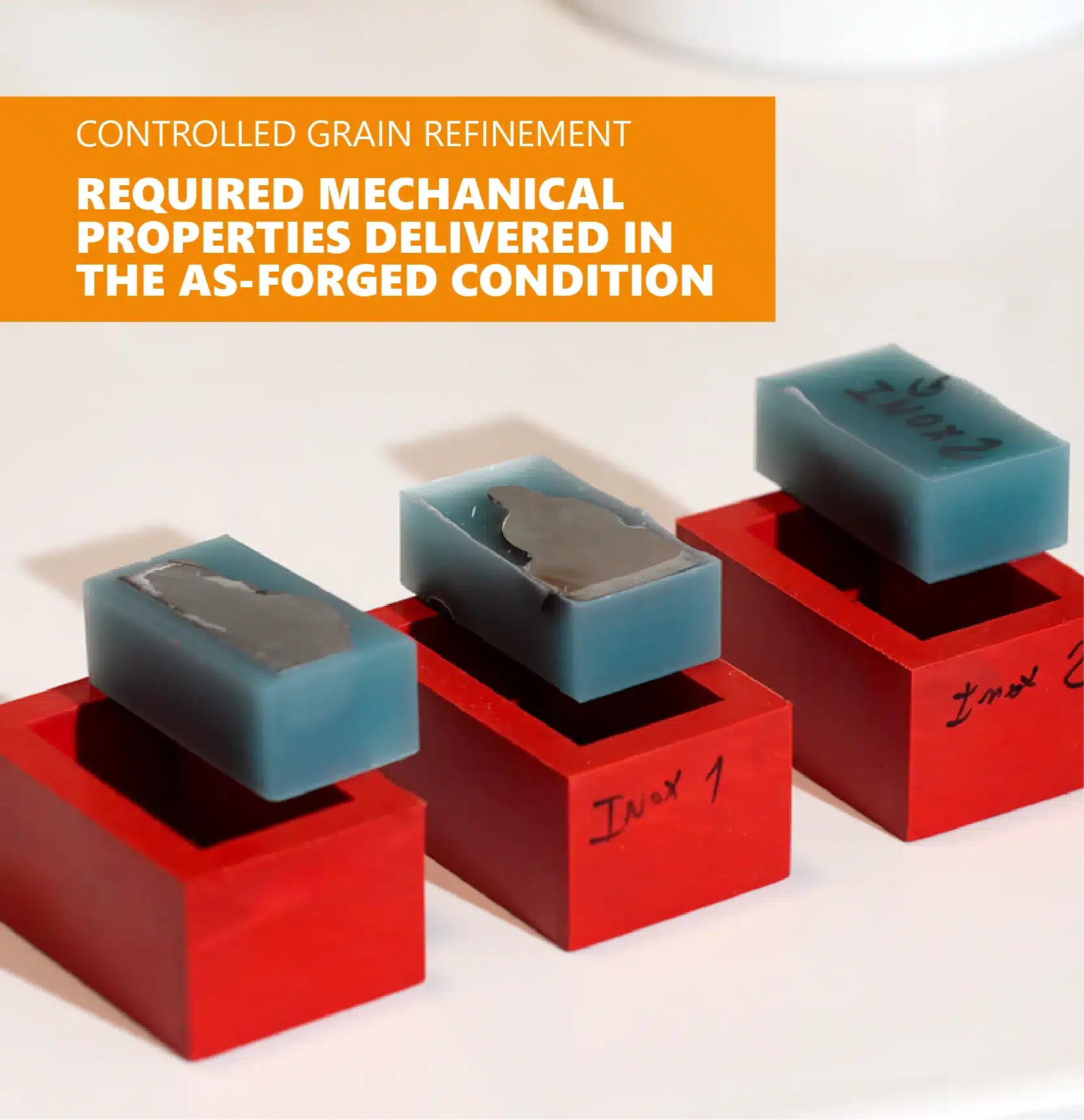 Properties tailored during manufacturing