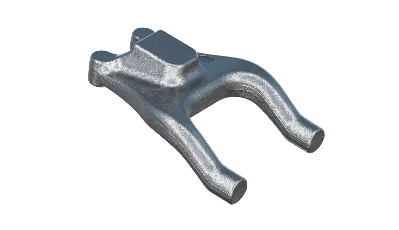 Forged brake support for railway market