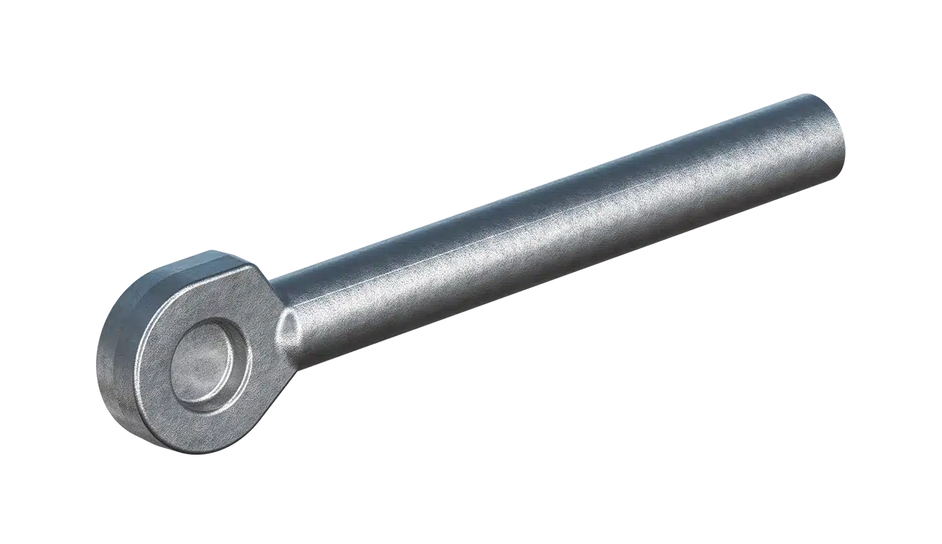 Eye-Rod-CONSTRUCTION Forged eye rod for construction equipment