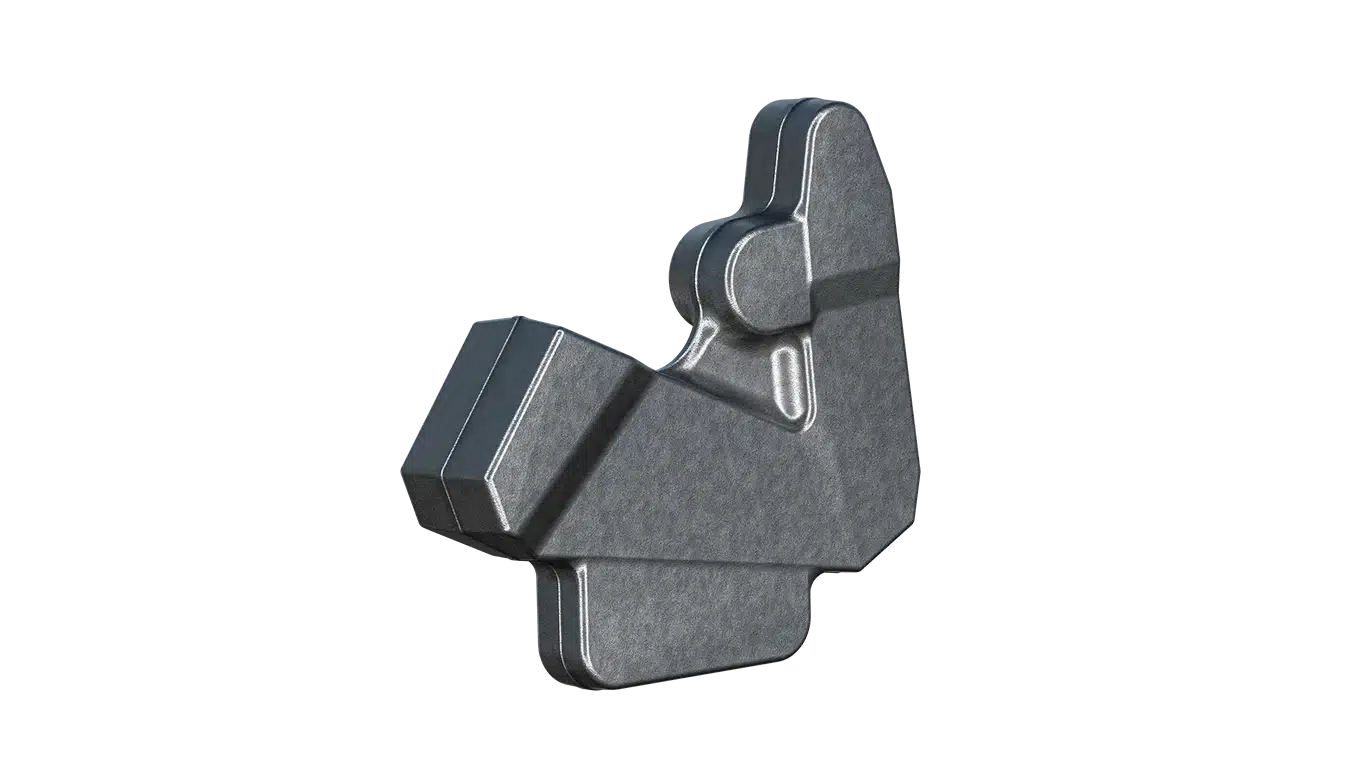 Fitting-Hinge-AEROSPACE Forged fitting hinge for aerospace market