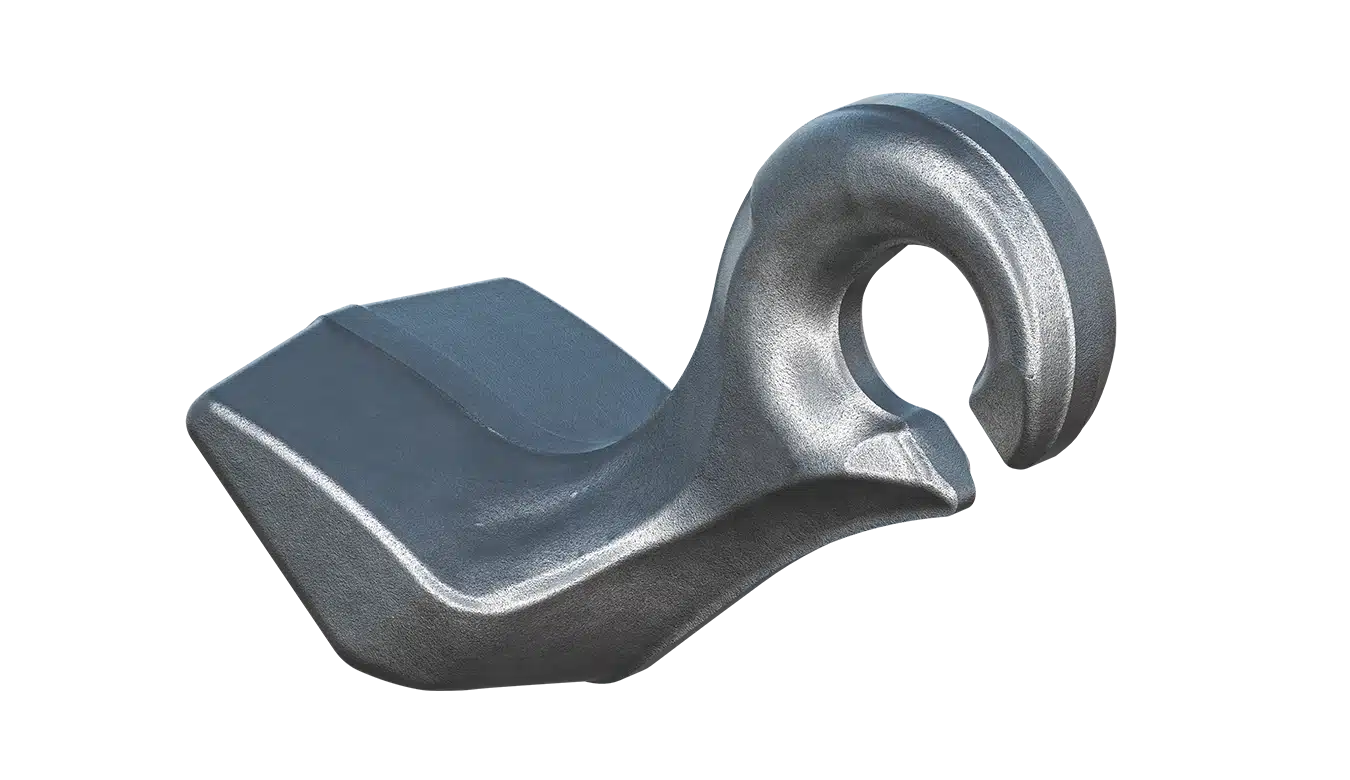 Forged wear parts for agriculture parts