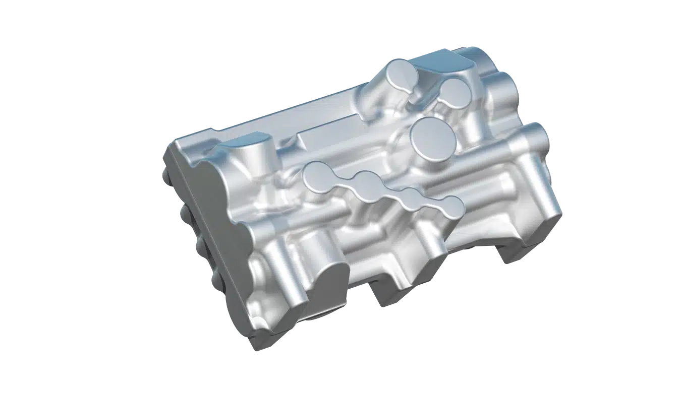 Hydraulic-Body-AEROSPACE Forged hydraulic body for aerospace maket