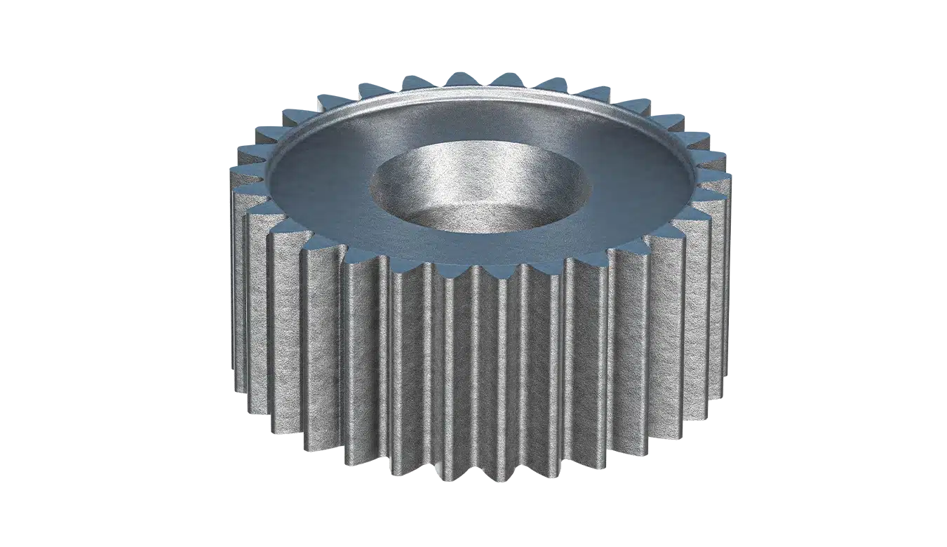 Near-Net-Pinion-CONSTRUCTION Forged yoke for construction equipment