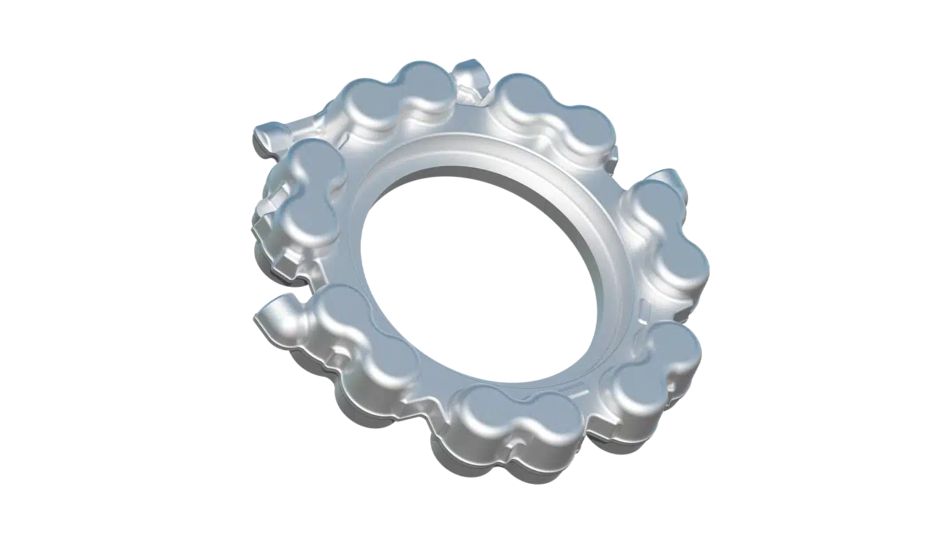 Piston-Housing-AEROSPACE Forged piston housing for aerospace market