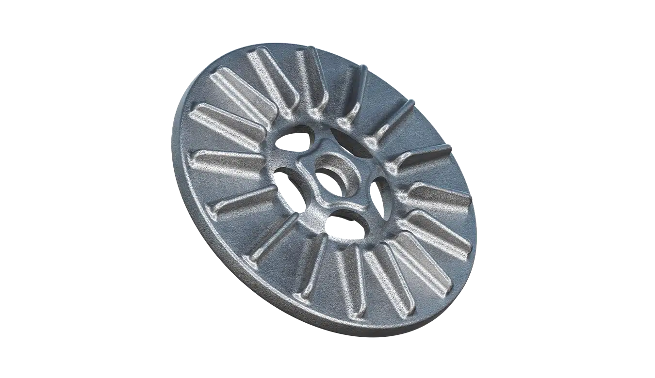 Safety-Break-Rotor-TRUCKS Forged safety break rotor for trucks market
