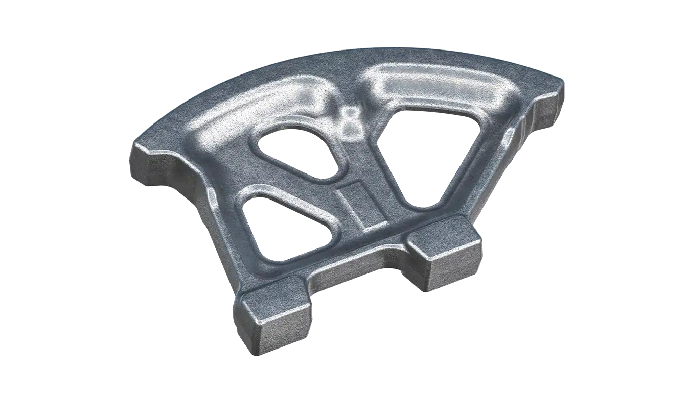 Sector-TEXTILE Forged sector for textile machinery