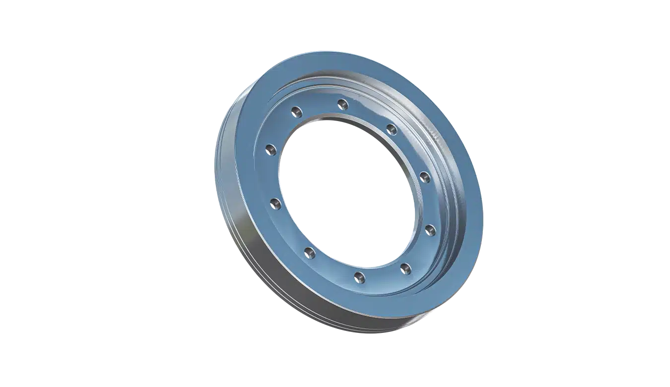 Forged and machined crown for automotive market