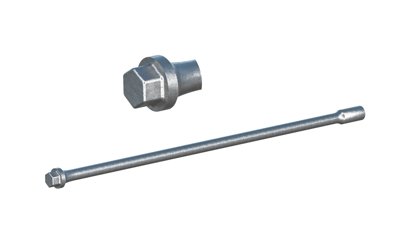 Screw-Construction1 Forged screw for construction